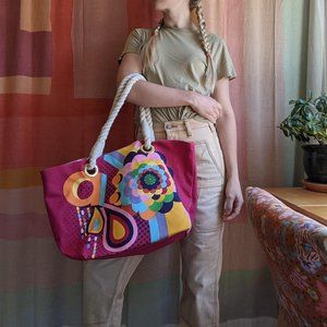 NWOT super fun & funky Amika tote bag